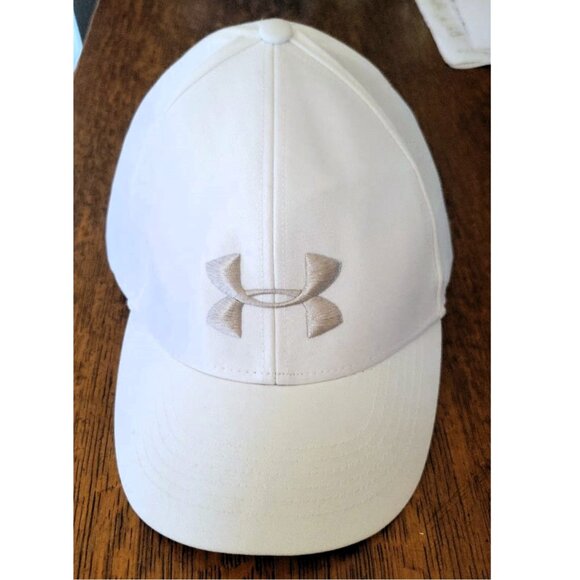 UNDER ARMOUR White Women's Logo One Size OSFA Hat Cup - Picture 1 of 7